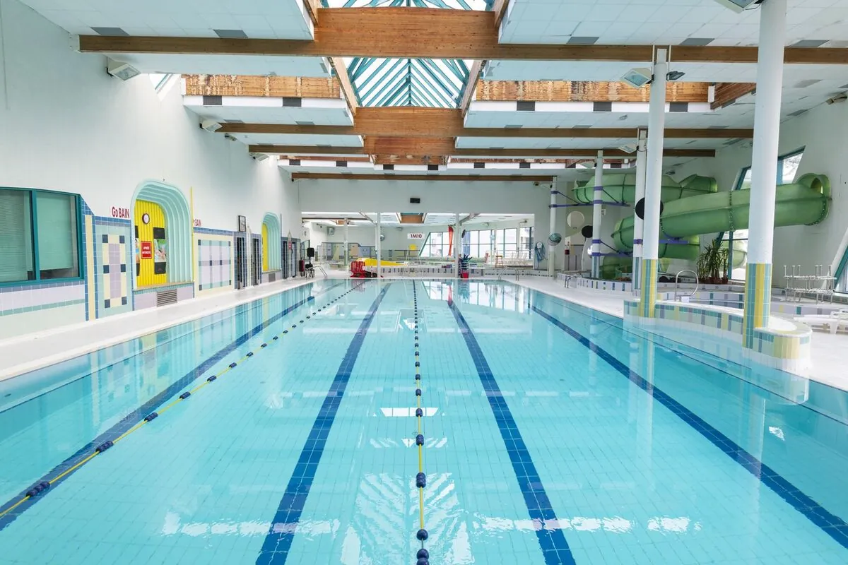 Le bassin couvert du centre aquatique Treziroise
